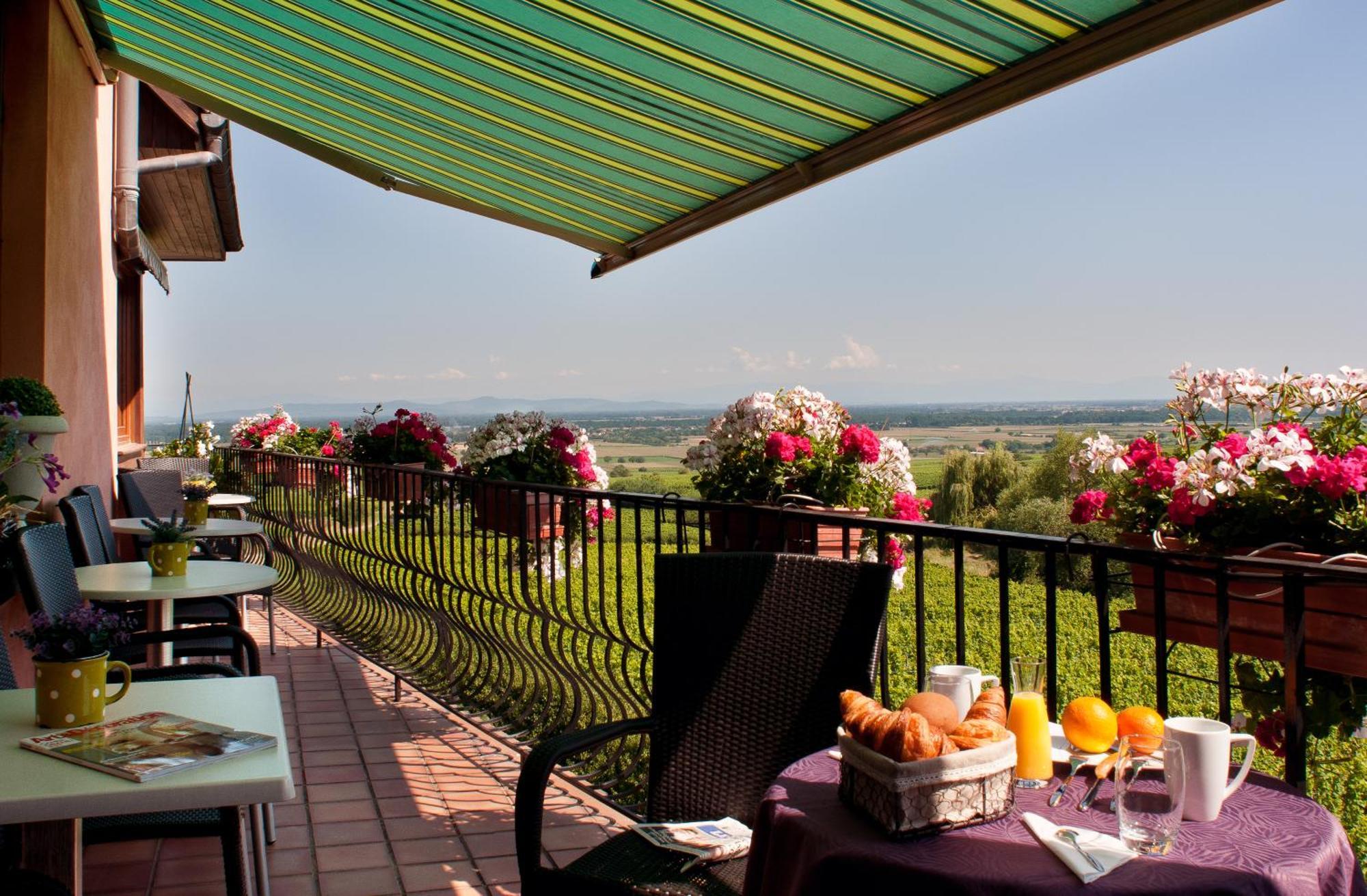 Hotel Restaurant Au Riesling Zellenberg Dış mekan fotoğraf